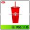 bpa free 20oz double wall wholesale insulated tumbler with straw