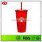 bpa free 20oz double wall wholesale insulated tumbler with straw