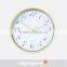 DEHENG colorful plastic wall clock