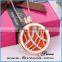 Women's Aromatherapy Diffuser Necklaces,Rose Gold Aroma Necklace