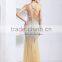 New design sexy spaghetti strap backless sexy evening dress