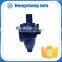 Multiple flow passages rotary union suits thermal oil and steam service