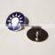 Flower Button Badges Round Blank Metal Pin Badge