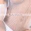Manufacturer low cut long sleeves sexy hot fishnet nylon bodystocking