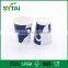 PE coated heatproof disposable double wall custom design paper cup