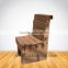 Custom corrugated cardboard chair design