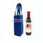 2015 new style non woven patent red wine bag