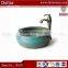 Middle east market favorite color basin bathroom basin,Jingdezhen bathroom sink