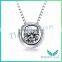 moissanite forever one moissanite or diamond moissanite platinum pendant