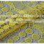 Newest water-soluble vogue ginger embroidery lace fabric dubai wholesale