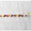 Fashion accessories 8mm width colorful weave cotton cord trims