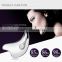 Promotion premium USB rechargeable handheld ionic vibrating facial scrubber facial massager