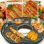 Kawachi Enamel Non Stick Excellent Enamel Coating BBQ Gas Grill Pan