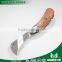 New type garden camping pocket folded small type stainless steel blade knife with curved two blade with wood handle