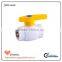 Hot sell china supplier plastic material PPR ball valve with/without steel core