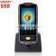 8GB ROM 1GB RAM wepoy handheld data collector pda terminal with LF RFID Barcode scanner Fingerprint Large touch screen