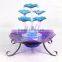 Glass Water Fountain for Desktop Decoration