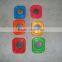 Plastic refrigerator magnetic clips with 6pks