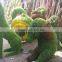 Homes better goods gardens decorative edging 3ft to 17ft Height outdoor simulation plastic green grass statue wall ELD06 2702