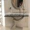 X01 modern hallway X shape mirrored console table