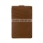 New design full grain leather slim pull tab leather credit card holder with RFID blocking