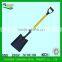 S519GY-B Square-Point Shovel with Fiberglass handle Y Grip
