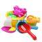 Mini cheap hot wholesale plastic pool toy set&sand toy truck for children