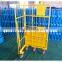 Powder Coated Supermarket Logistics Trolley For South Koera And Japan