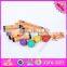 2016 Classical 4 player funny children wooden croquet W01A163