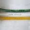 with 10 years experience flexible high quality 1/4' inches yellow PU spring air hose for medicine industry with quick coupler