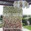 selling as hot cake artificial flower cloth flower wall for wedding decoration