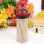 Food grade sterile different size bamboo wholsale toothpick