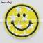 Colorful Smiley Face Embroidery Textile Patch WEF-025