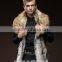 2016 Winter New Design Faux Fur Man Vest Wholesale Warm Waistcoat