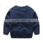 New arrival baby boy sweater designs long sleeve pullover for 2-7 years