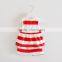 Customized stripe new Designer baby clothing manufacturers in china of Children cloting frocks designs Boutique kids outfits