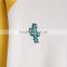 Alibaba china fashion embroidered short sleeve woman t-shirt summer woman clothing custom woman t-shirt