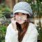Stylish Autumn Knitted Cap Knitted Hat Double Layer Fashion Winter Hat for Young Girls SV005411