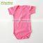 Latest Plain Organic Feather Baby Romper Blank Baby Clothes