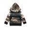 S17475A Newborn Infant Hat Rompers Camouflage Outfit Clothing Set