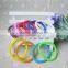Transparent 5mm Telphone Line Hair Ring Rope Ponytail Holder