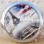 Eiffel Tower Pocket Handbag Compact Makeup Cosmetic Magnifying Mirror Travel Folding Foladble