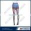 Sublimation printing womens lycra pants ladies pants cutting