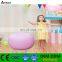 Factory flocked PVC inflatable booster cushion inflatable seat for kids