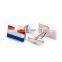 Netherlands National Flag Cufflinks for Mens