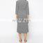 CHEFON Jersey long fitted dresses