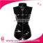 Wholesale Ladies Black Sexy PVC Leather Catsuit Costume Short Leather Playsuit