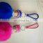 Best Seller Lovely bag charm pendant keychain real fur decoration car ornaments