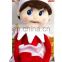 2018 New Christmas Gift Idea Plush Soft Elf Boy Doll With XMAS Hat Fashion Stuffed Kids Elf Plush Toy