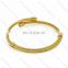 Heart crystal bangle cuff charm bracelet jewelry kada designs gold